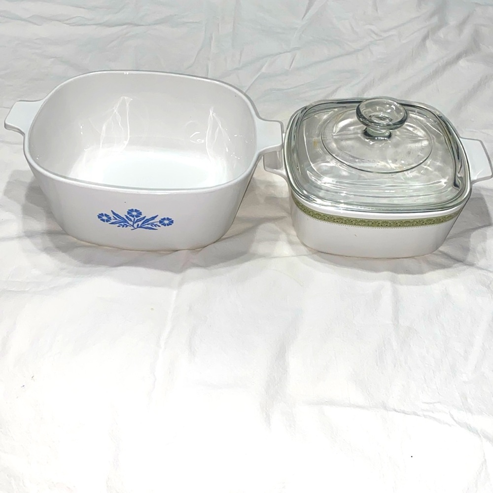 Corning Ware Dishes- 3 Piece